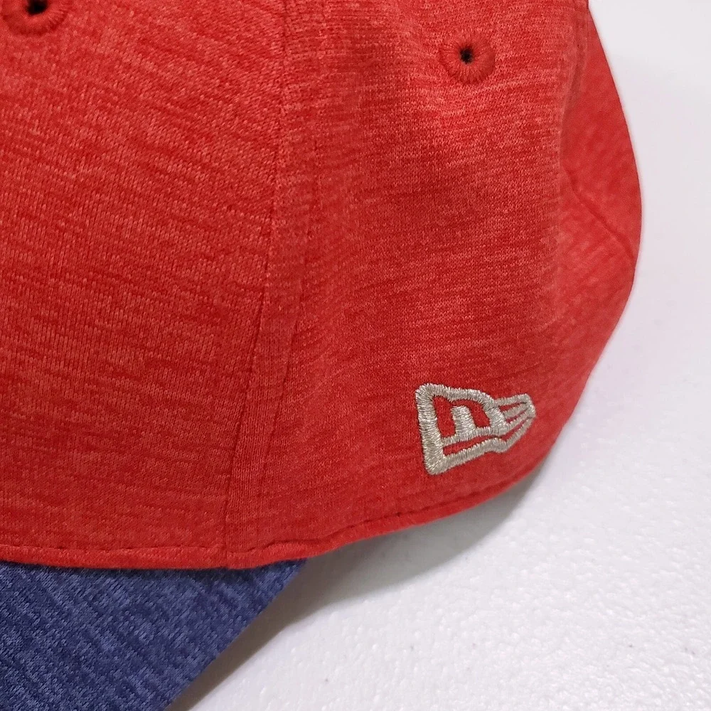 Oakland Athletics Men Hat OS Red Logo American‎ Flag New Era Adjustable Straps